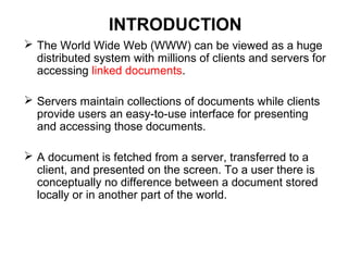 introduction to Web system | PPT