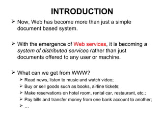 introduction to Web system | PPT