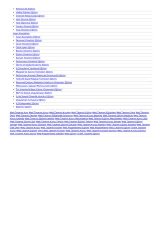 • Reklamcılık Eğitimi
  • Halkla İlişkiler Eğitimi
  • İnternet Reklamcılığı Eğitimi
  • Hızlı Okuma Eğitimi
  • Hızlı Öğrenme Eğitimi
  • Yaratıcı Drama Eğitimi
  • İmaj Yönetimi Eğitimi
  İnsan Kaynakları
  • İnsan Kaynakları Eğitimi
  • Personel Yönetimi Eğitimi
  • Ücret Yönetimi Eğitimi
  • Özlük İşleri Eğitimi
  • Bordro Yönetimi Eğitimi
  • Eğitim Yönetimi Eğitimi
  • Kariyer Yönetimi Eğitimi
  • Performans Yönetimi Eğitimi
  • Ölçme Ve Değerlendirme Eğitimi
  • İş Süreçlerini Yenileme Eğitimi
  • Mülakat Ve Seçme Teknikleri Eğitimi
  • Performans Karnesi (Balanced Scorecard) Eğitimi
  • Yetkinlik Bazlı Mülakat Teknikleri Eğitimi
  • Personel(Çalışan) Maliyetini Azaltma Yöntemleri Eğitimi
  • Motivasyon, Çalışan Memnuniyeti Eğitimi
  • Zor İnsanlarla Başa Çıkma Yöntemleri Eğitimi
  • NLP Ve Koçluk Uygulamaları Eğitimi
  • İş Ve Sosyal Güvenlik Hukuku Eğitimi
  • Uygulamalı İş Hukuku Eğitimi
  • İş Sözleşmeleri Eğitimi
  • Eğitimci Eğitimi

Web Tasarım Kurs Web Tasarım Kursu Web Tasarım Kursları Web Tasarım Eğitim Web Tasarım Eğitimleri Web Tasarım Ders Web Tasarım
Dersi Web Tasarım Dersleri Web Tasarım Öğrenmek İstiyorum Web Tasarım Kursu Beşiktaş Web Tasarım Eğitimi Beşiktaş Web Tasarım
Kursu Kadıköy Web Tasarım Eğitimi Kadıköy Web Tasarım Kursu Mecidiyeköy Web Tasarım Eğitimi Mecidiyeköy Web Tasarım Kursu Şişli
Web Tasarım Eğitimi Şişli Web Tasarım Kursu Taksim Web Tasarım Eğitimi Taksim Web Tasarım Kursu Sarıyer Web Tasarım Eğitimi
Sarıyer Web Tasarım Kursu Üsküdar Web Tasarım Eğitimi Üsküdar Web Tasarım Kursu İstanbul Web Tasarım Eğitimi İstanbul Web Tasarım
Özel Ders Web Tasarım Kursu Web Tasarım Kursları Web Programlama Eğitimi Web Programlama Web Tasarımı Eğitimi Grafik Tasarım
Kursu Web Tasarım Eğitimi İzmir Web Tasarım Kursları Web Tasarımı Kursu Web Tasarım Kursları İstanbul Web Tasarım Kursu İstanbul
Web Tasarım Kursu Bursa Web Programlama Dersleri Web Eğitimi Grafik Tasarım Eğitimi
 