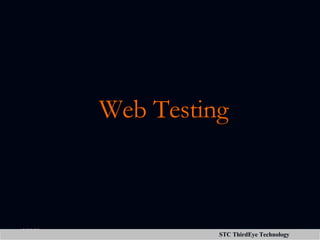 Web Testing 