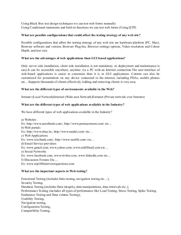 Web Testing Interview Questionspdf pdf web-testing-interview-questionspdf-pdf