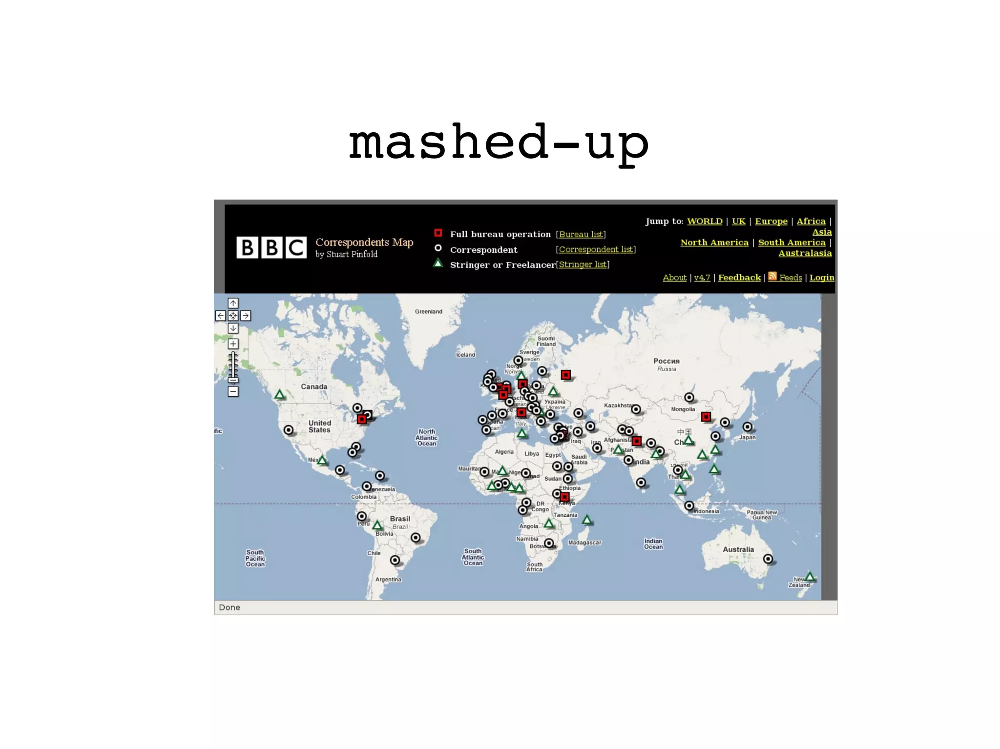 web thinking tour for I-BOP project