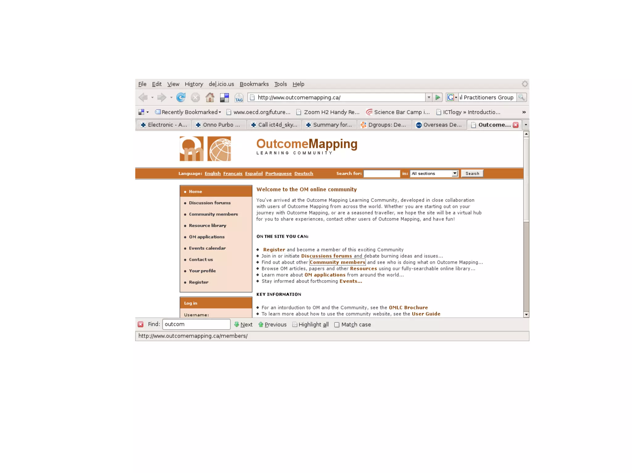 web thinking tour for I-BOP project