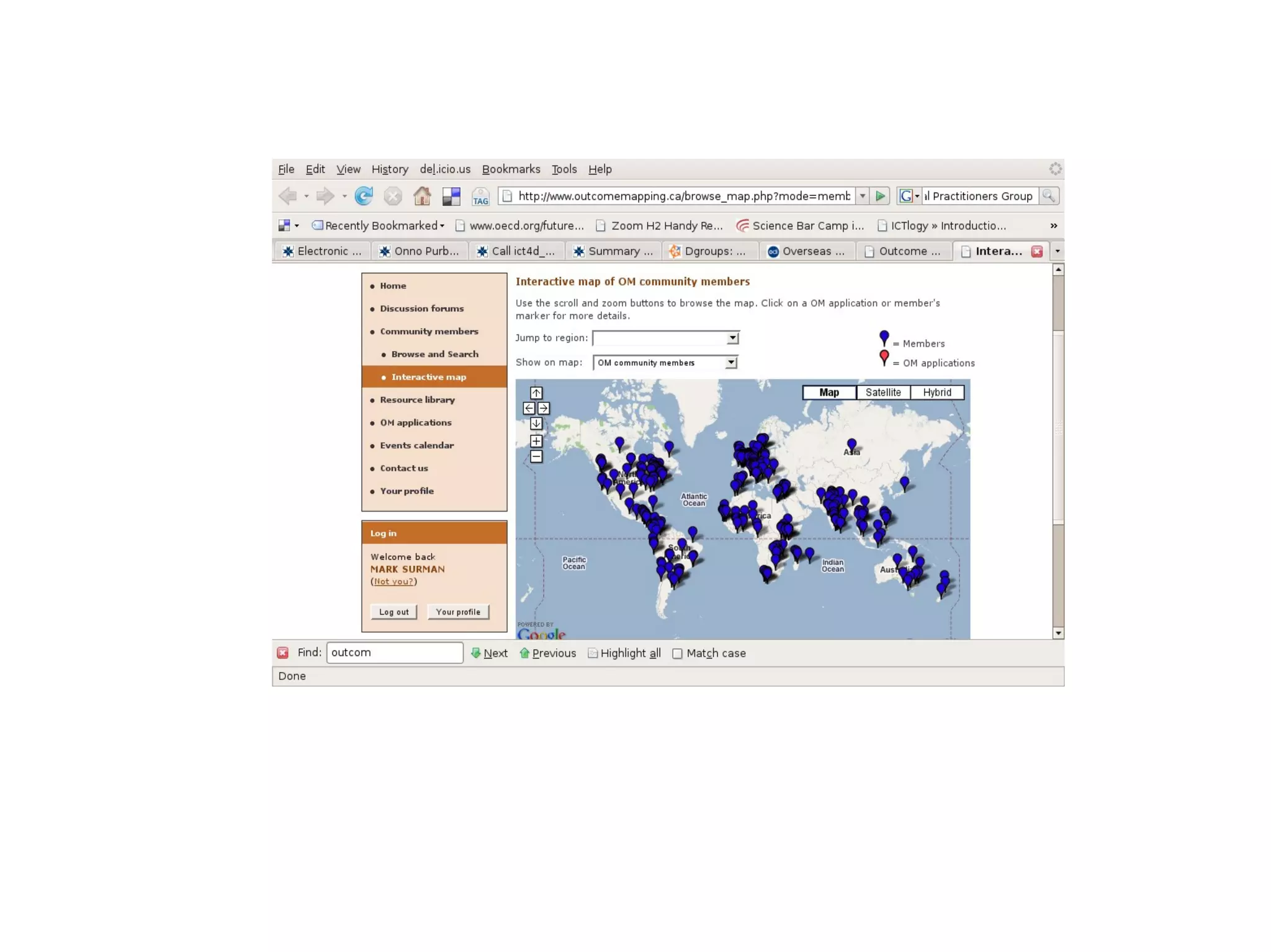 web thinking tour for I-BOP project