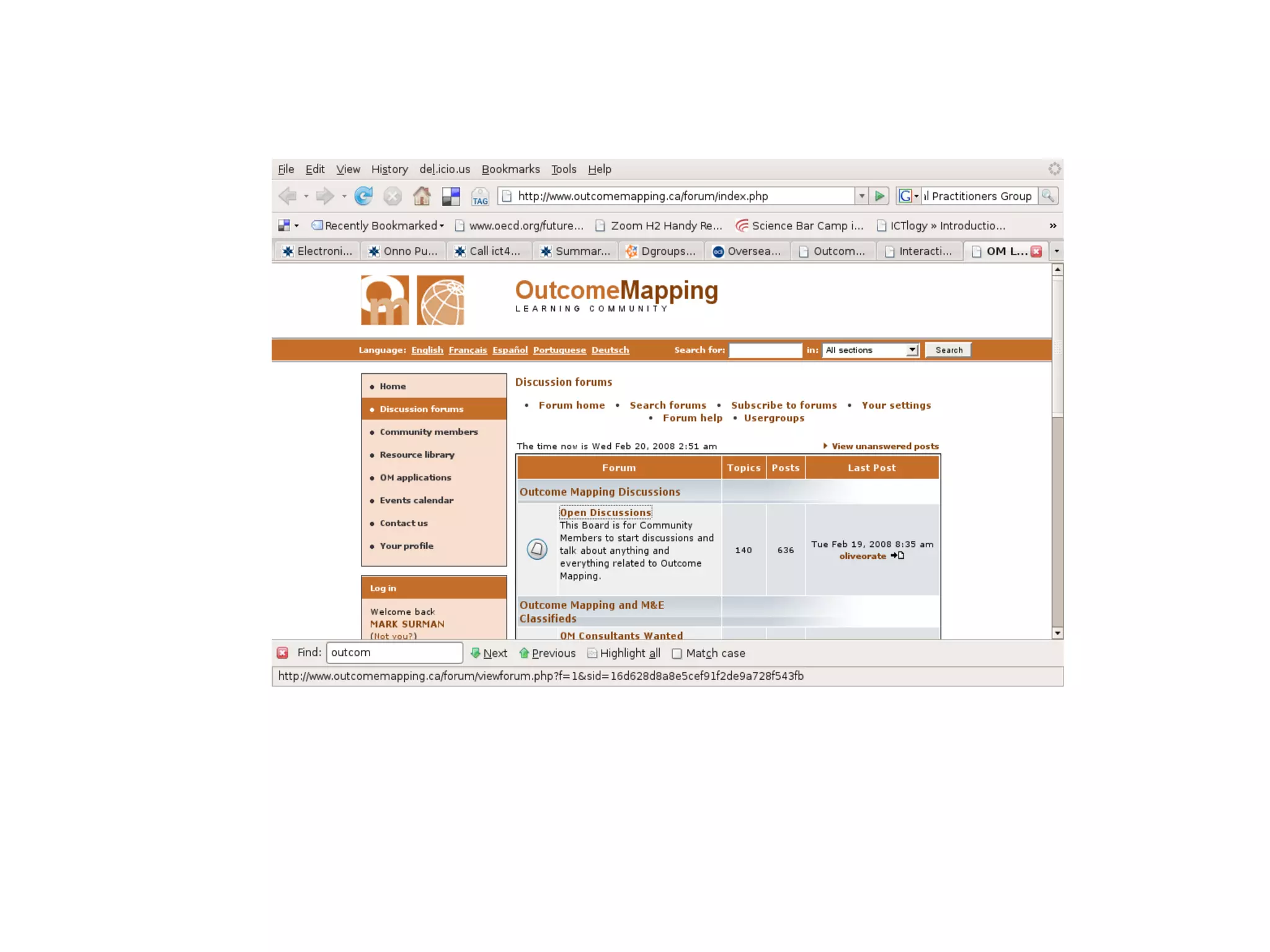 web thinking tour for I-BOP project