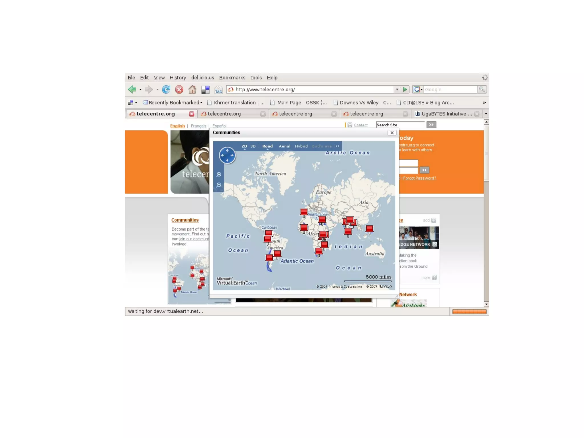 web thinking tour for I-BOP project