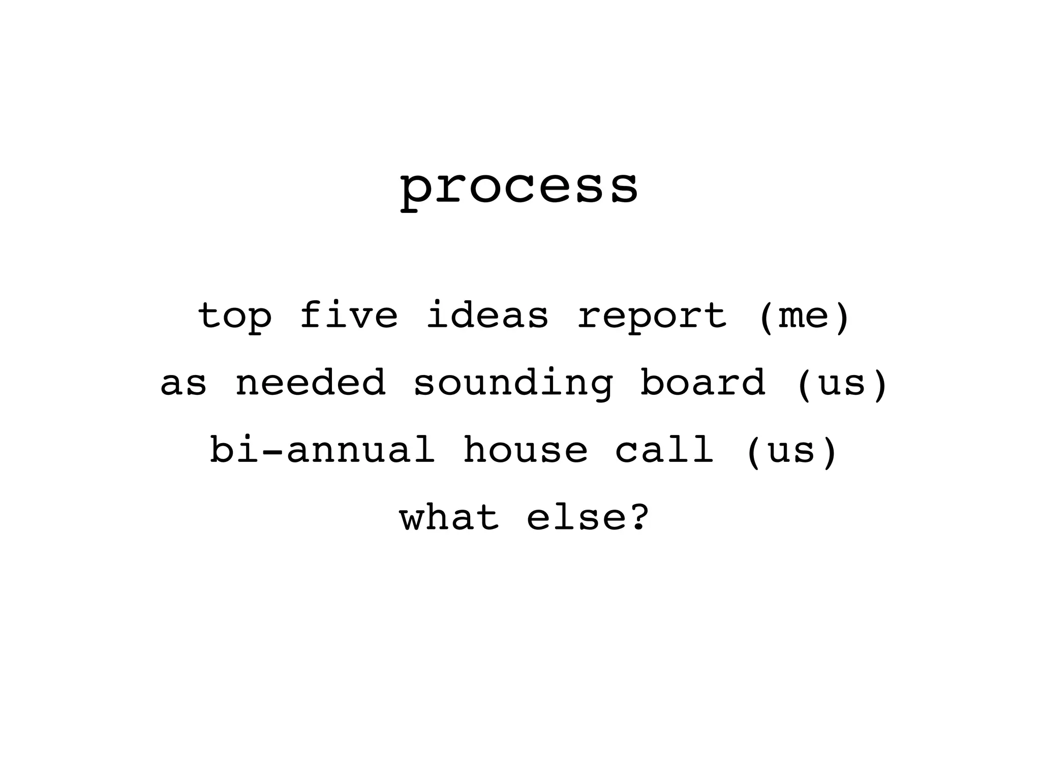 web thinking tour for I-BOP project