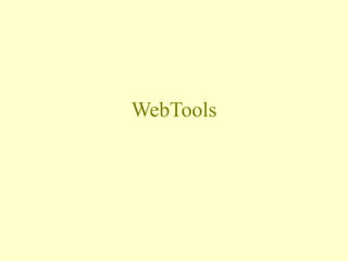 WebTools
 