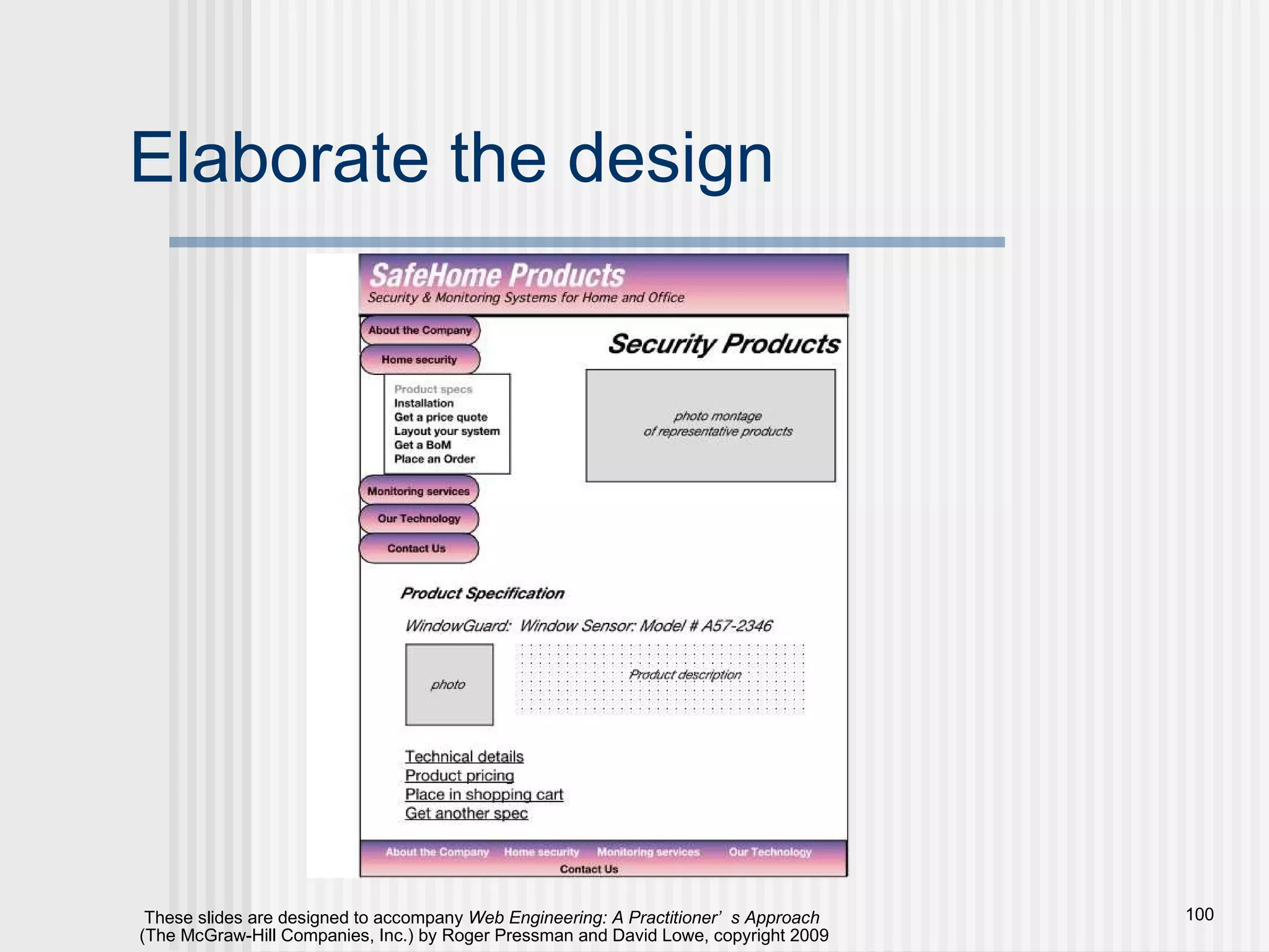 Elaborate the design 