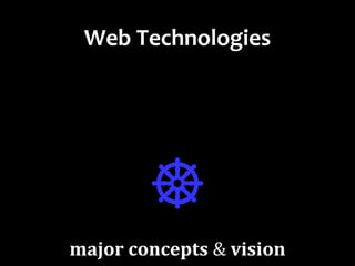 Dr.SabinBuragaprofs.info.uaic.ro/~busaco/
Web Technologies
☸
major concepts & vision
 