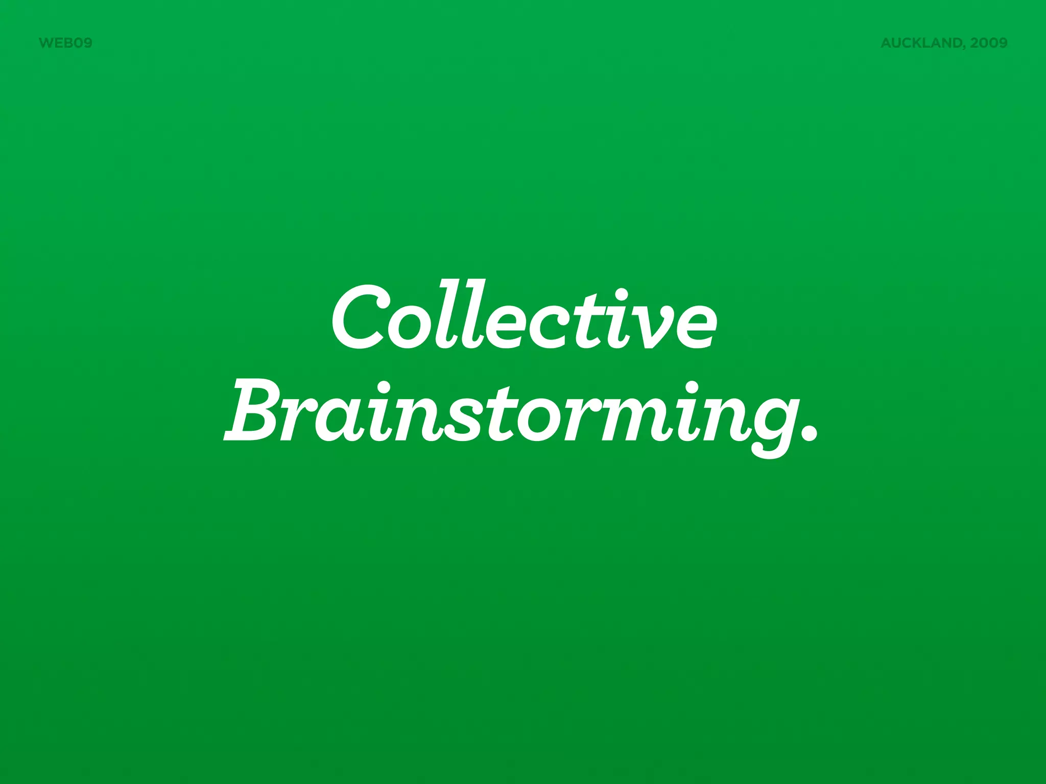 Designers & Developers Sitting in a Tree (Web09)