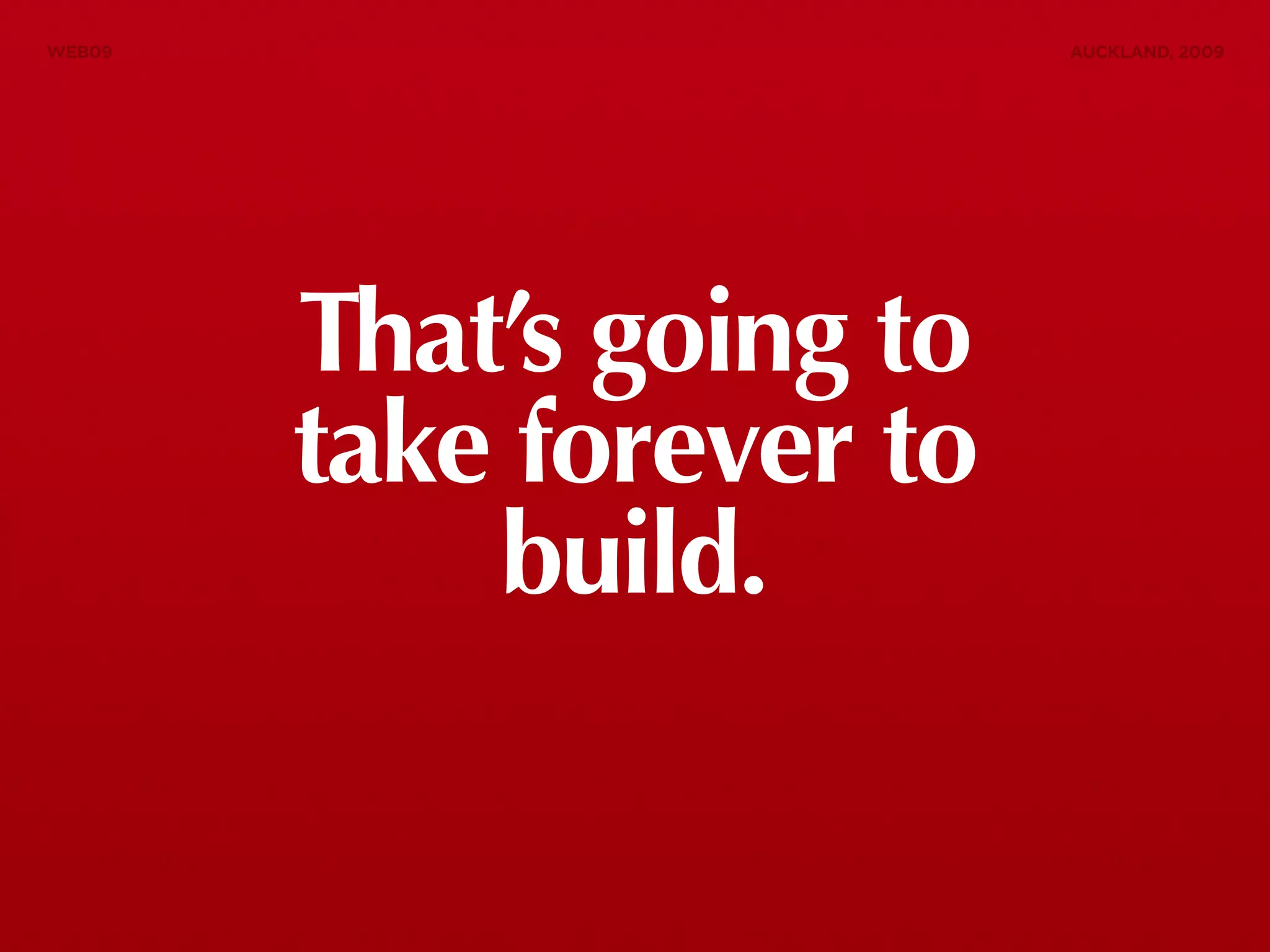 Designers & Developers Sitting in a Tree (Web09)