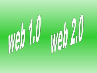 web 1.0 web 2.0 