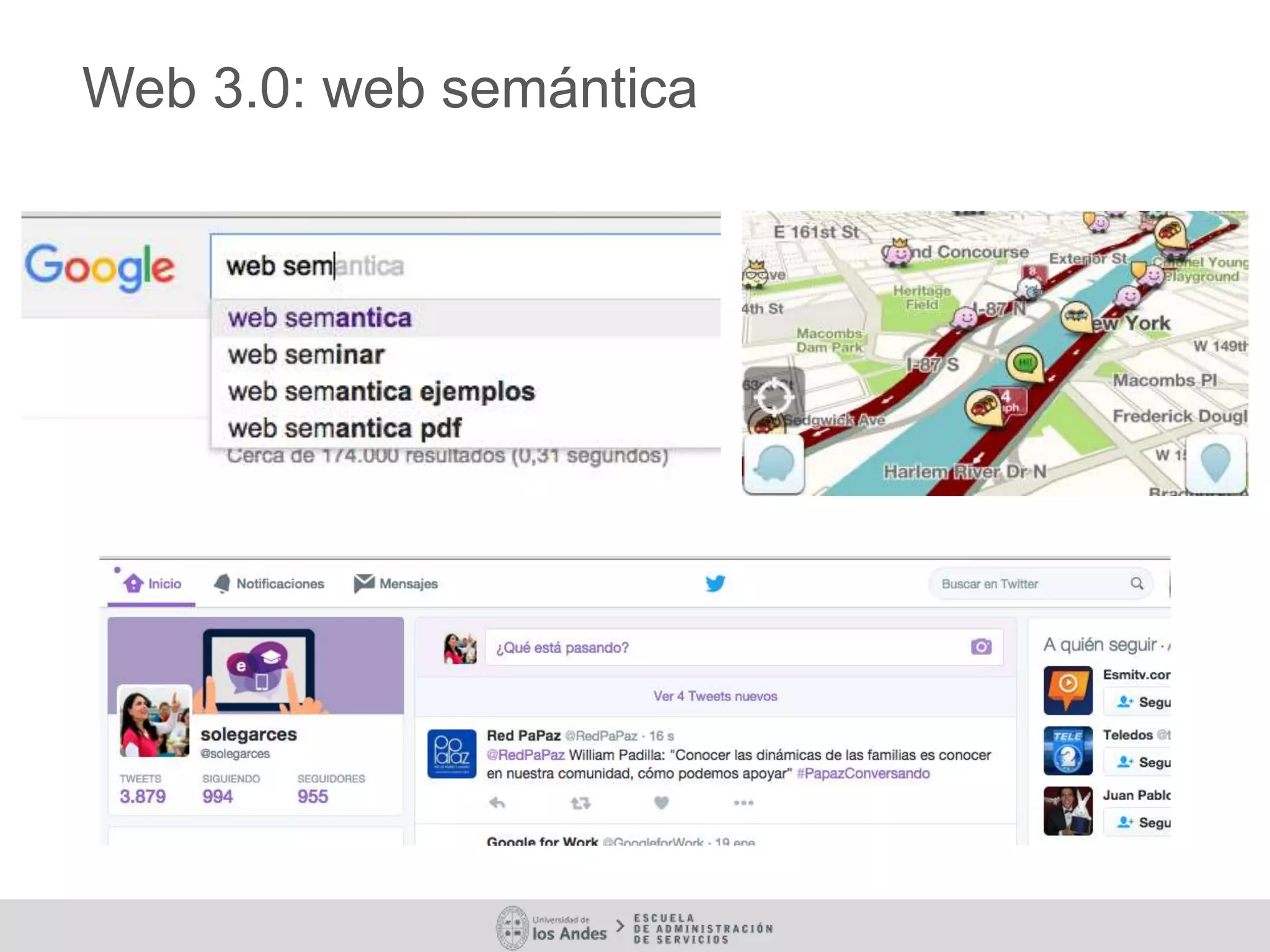 Web 3.0: web semántica
 