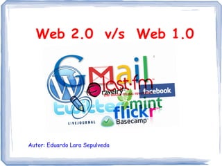 Web 2.0 v/s Web 1.0




Autor: Eduardo Lara Sepulveda
 