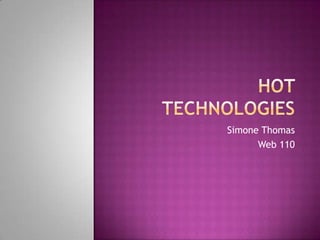 Hot Technologies Simone Thomas Web 110 