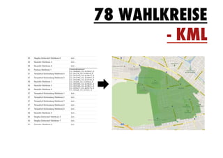 78 WAHLKREISE
        - KML
 