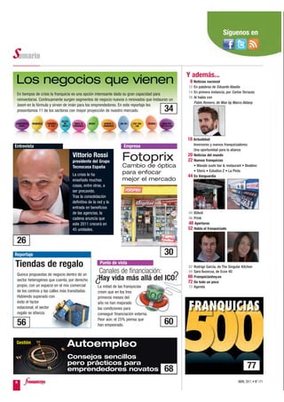 Franquicias Hoy nº 171, Abril 2011
