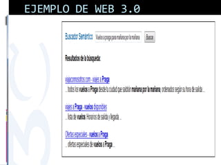 EJEMPLO DE WEB 3.0
 