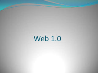 Web 1.0