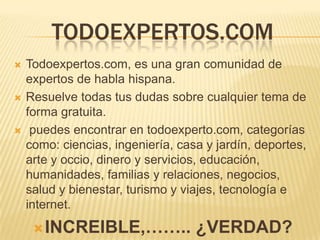 Web2.0.  Presentacion Power Point