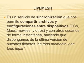 Web2.0.  Presentacion Power Point