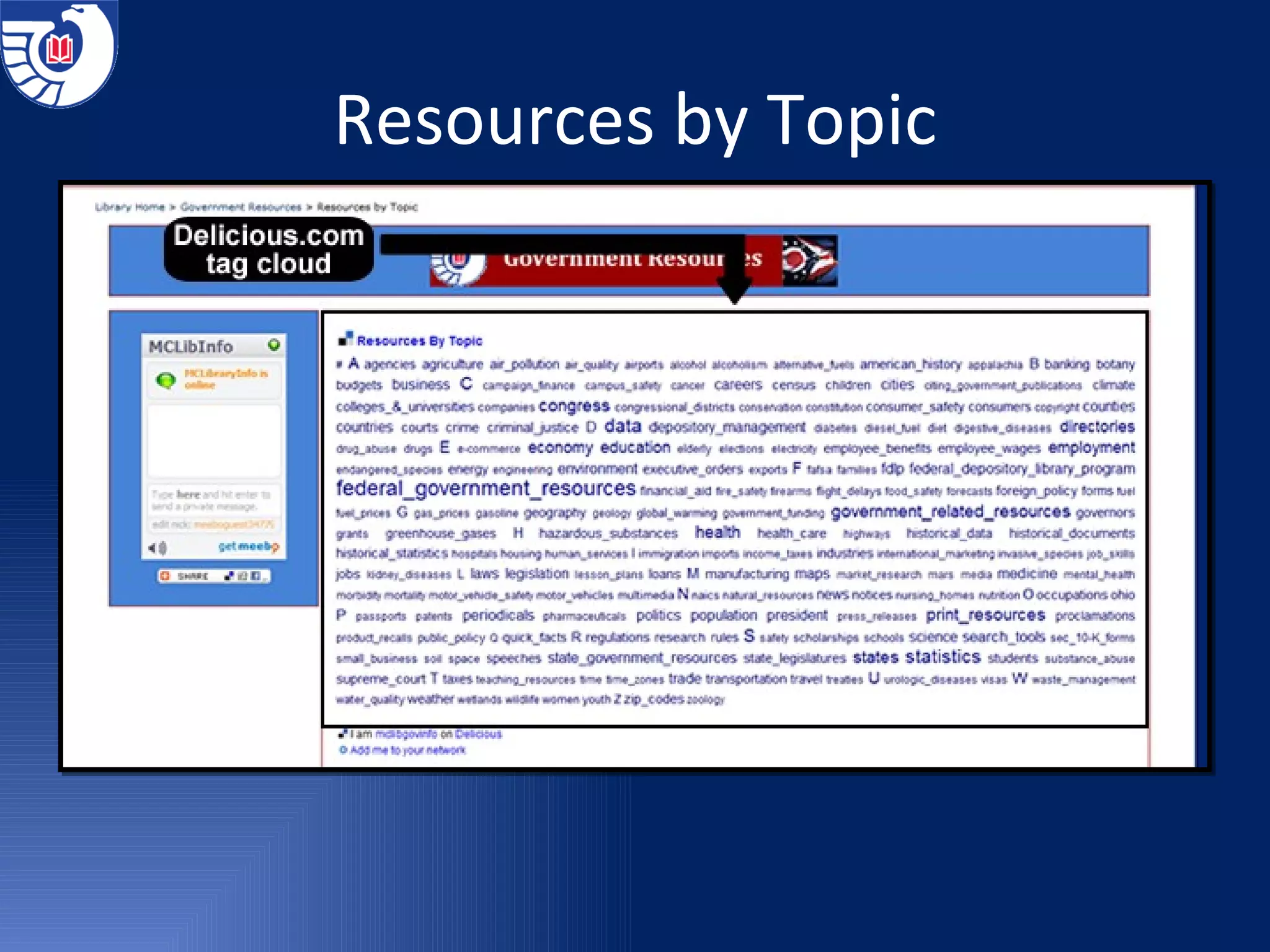 Resources by Topic 