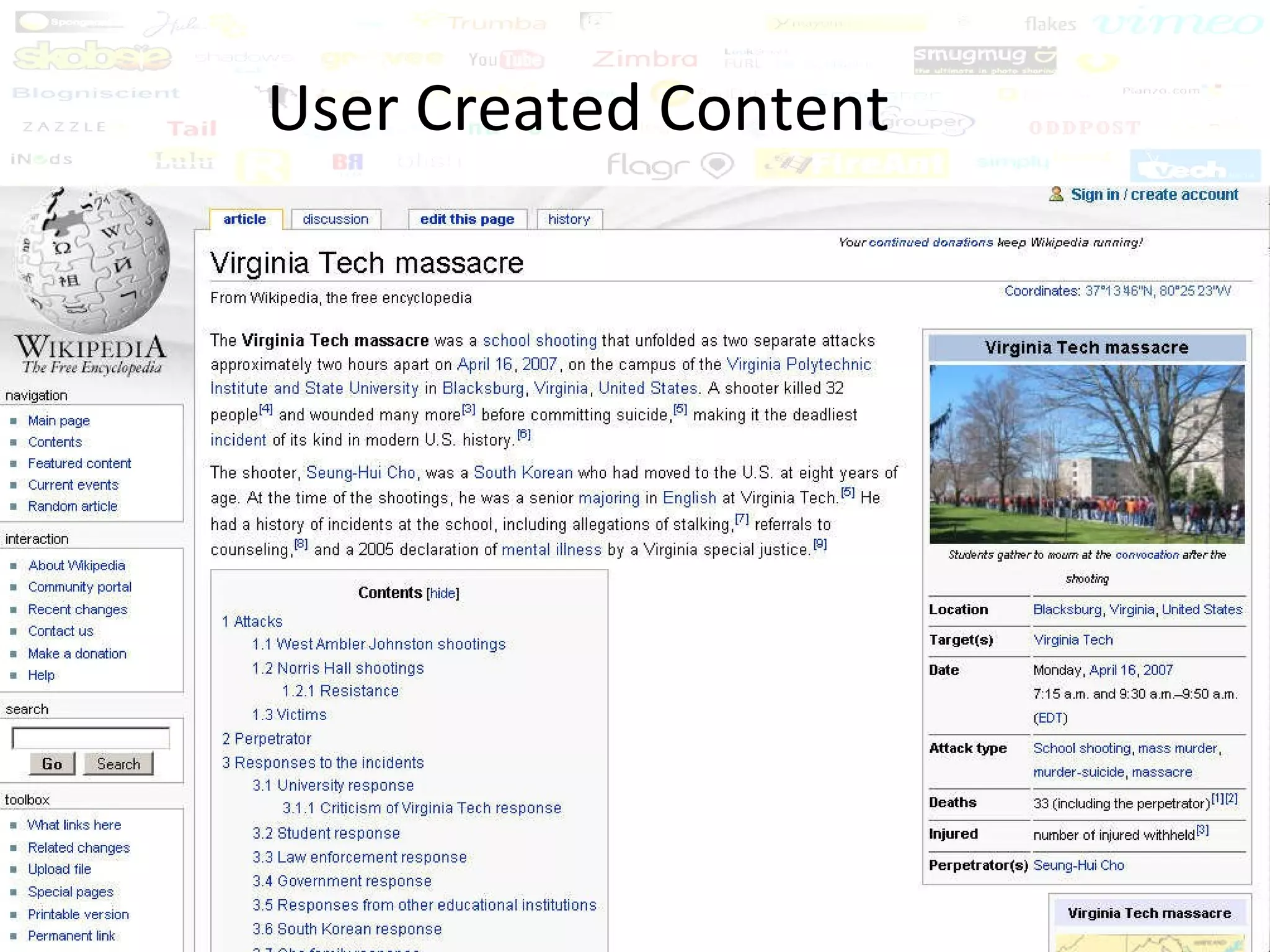 User Created Content 