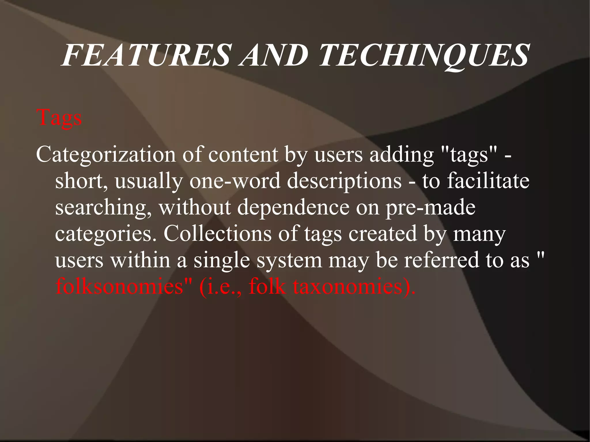 CONTRAST FROM WEB 1.0 O'Reilly et al. contrasted Web 2.0 with what they called &quot;Web 1.0&quot;. They associated Web 1.0 with the business models of  Netscape  and the  Encyclopedia Britannica Online . Netscape framed &quot;the web as platform&quot; in terms of the old software paradigm: their flagship product was the web browser, a desktop application, and their strategy was to use their dominance in the browser market to establish a market for high-priced server products. Control over standards for displaying content and applications in the browser would, in theory, give Netscape the kind of market power enjoyed by Microsoft in the PC market. Much like the &quot;horseless carriage&quot; framed the automobile as an extension of the familiar, Netscape promoted a &quot;webtop&quot; to replace the desktop, and planned to populate that webtop with information updates and applets pushed to the webtop by information providers who would purchase Netscape servers. 