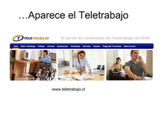 … Aparece el Teletrabajo www.teletrabajo.cl 