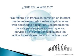 La información es lo que mueve al Internet.