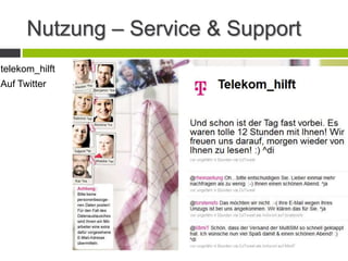 Nutzung – Service & Support
telekom_hilft
Auf Twitter
 