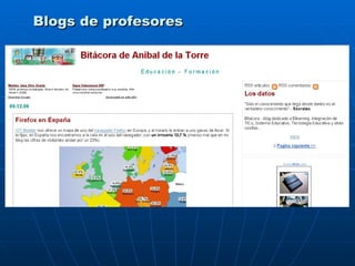 Blogs de profesores 