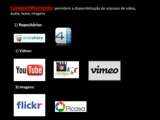 REFERÊNCIAS:http://pt.wikipedia.org/wiki/Web_2.0SEABRA, C. Tecnologias na Escola. Porto Alegre: Telos Empreendimentos Culturais, 2010.
