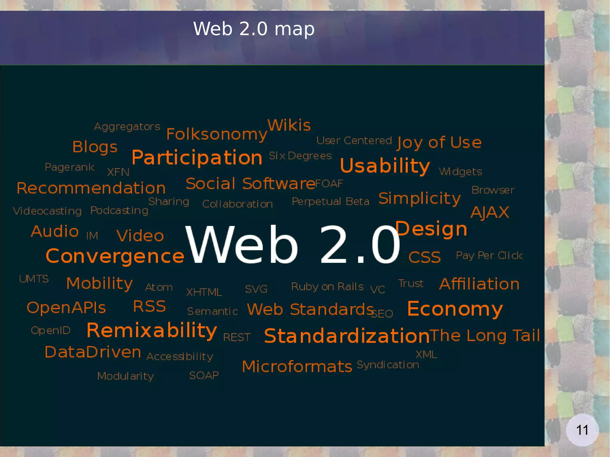 The Internet has three virtues: a. No one owns it b. Everyone can use it c. Anyone can improve it 