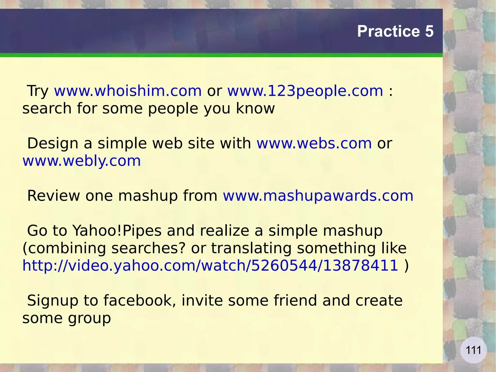 &quot;The first force, democratizing the production, populates the queue. The second force, democratizing distribution, make available any product. Should enter into scene the third force ... amplified word of mouth (the view of consumers) to meet supply and demand and help people find what they want in this new super-abundance of varieties, because the potential market for long tail can unfold in all its power. &quot; Sturgeon's Law: &quot;90% of everything is trash (crud)”  http://en.wikipedia.org/wiki/Sturgeon%27s_law   Sturgeon's Law, which would block the users in physical libraries, in the Net becomes just a matter of filters (see Eco).  We need efficient filters (Google!? education!) to separate signal and noise. The Long Tail 