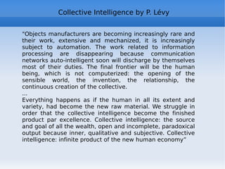 Metcalfe's Law But why millions of people daily acce to platforms such as YouTube or Flickr. We have to go back to Metcalfe's Law: the law is named after its inventor, the American Robert Metcalfe, and dates from the end of the seventies: "The use and value of a network is equal to n(n-1), where n is the number of users. " http://en.wikipedia.org/wiki/Metcalfe%27s_law   Metcalfe, inventor of Ethernet, founder of 3Com and other companies, is also famous for having predicted the collapse of the internet in 1995 and for having "eaten" literally, as promised, the article in which the forecast was written 