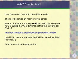 Users benefit from  innovative services  using powerful graphical interfaces 