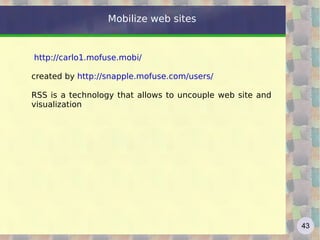 Web 2.0 – moving to servers Centralization – decentralization cycle Technology mainframe  ->  LAN / fat client  -> Web / thin client Monopolist IBM  -> Microsoft   -> Google  Data Central (local)  -> Decentralized (local) -> Central (global) 