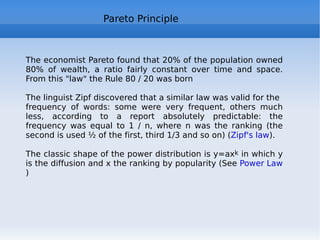 Social network “ social networks” are the heirs of Usenet, the network of discussion groups (newsgroups) using nntp protocol  Today the groups and their archives are under the "protection" of Google, which guarantees the continuation in "web" mode http://groups.google.it/groups/dir?hl=it&sel=33592333&expand=1 Many terms used in social networks (and in all 2.0 applications) were born in the Usenet community (post, thread, lurker, troll, ...) 