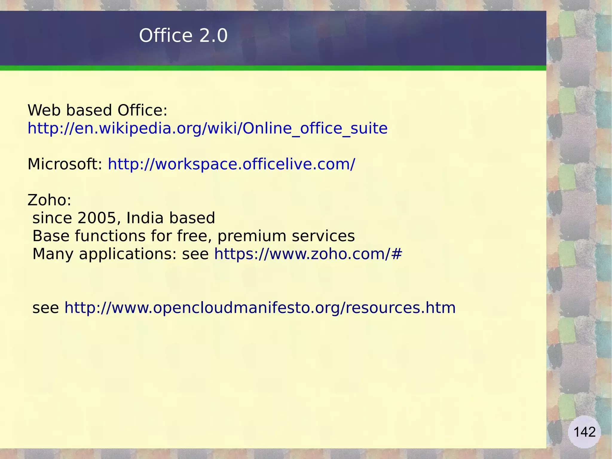 Web 2.0 : development tools 2.0: agile technologies:  constant evolution 