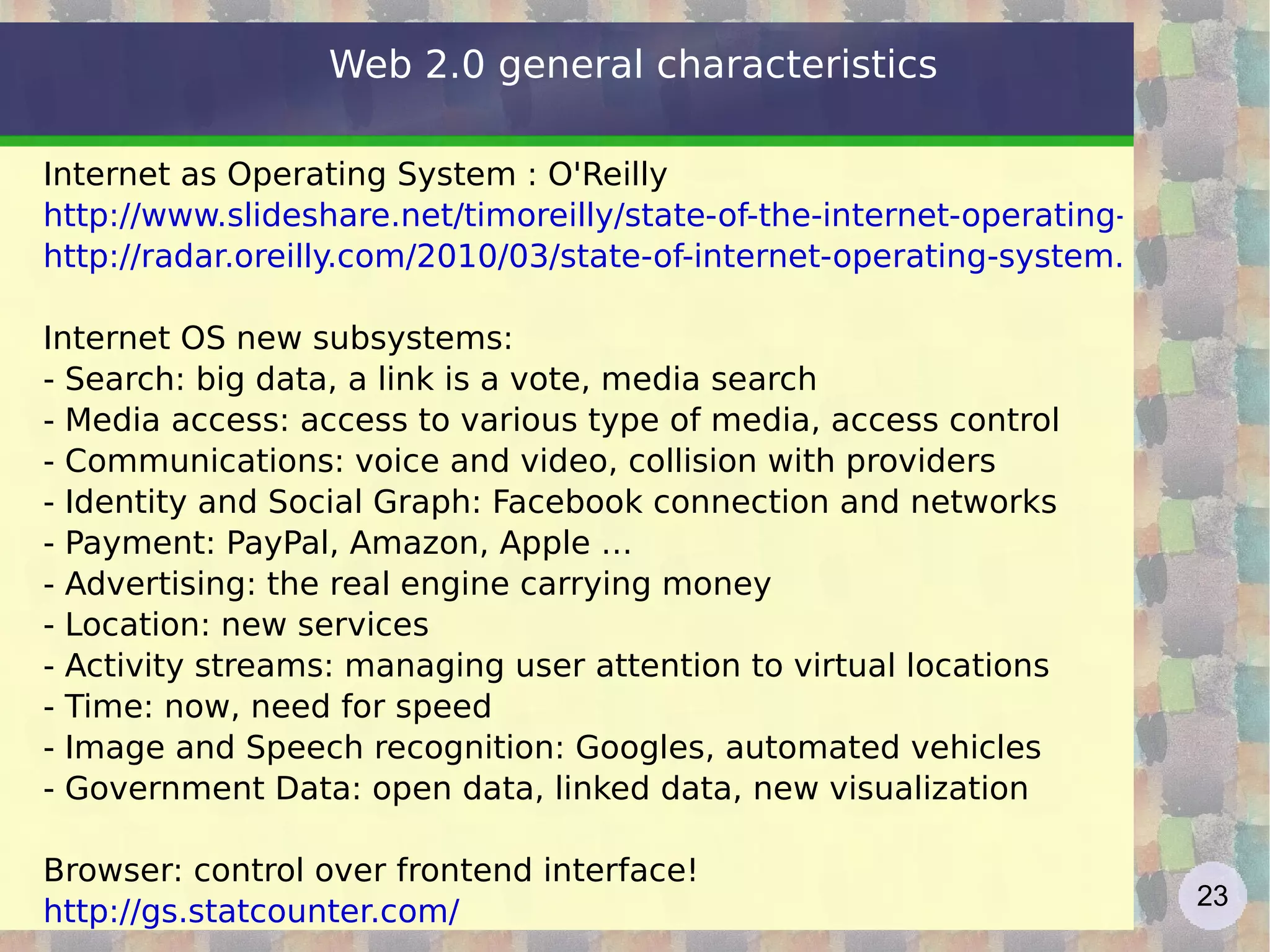 Adding value to the Internet lowers its value 
