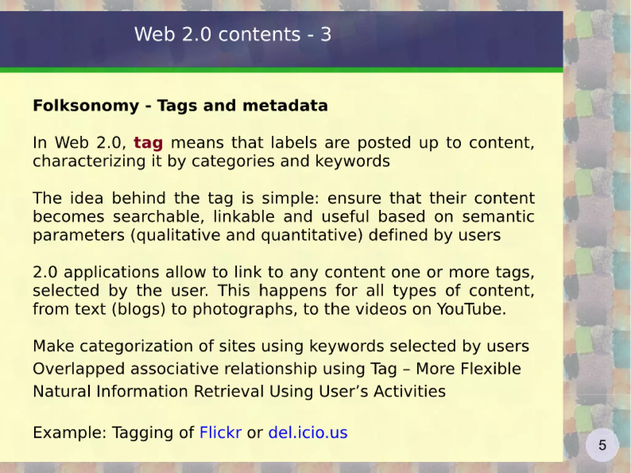 Web2.0 2012 - lesson 4 - twitter