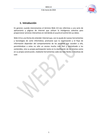 Presentación Word (Web 2 0)