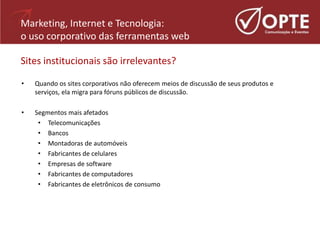 Web 2.0   Como A Internet Transforma O Comportamento Do Consumidor