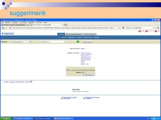 suggerimenti 