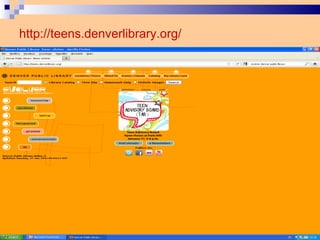 http://teens.denverlibrary.org/ 