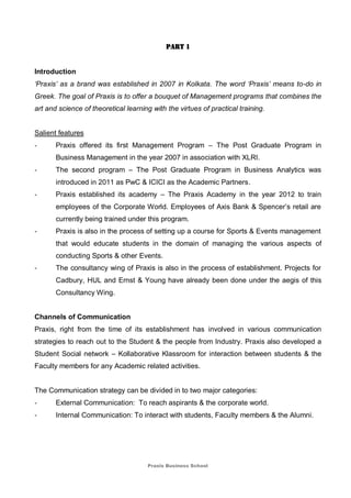 Praxis - Web 2.0 Strategy | PDF