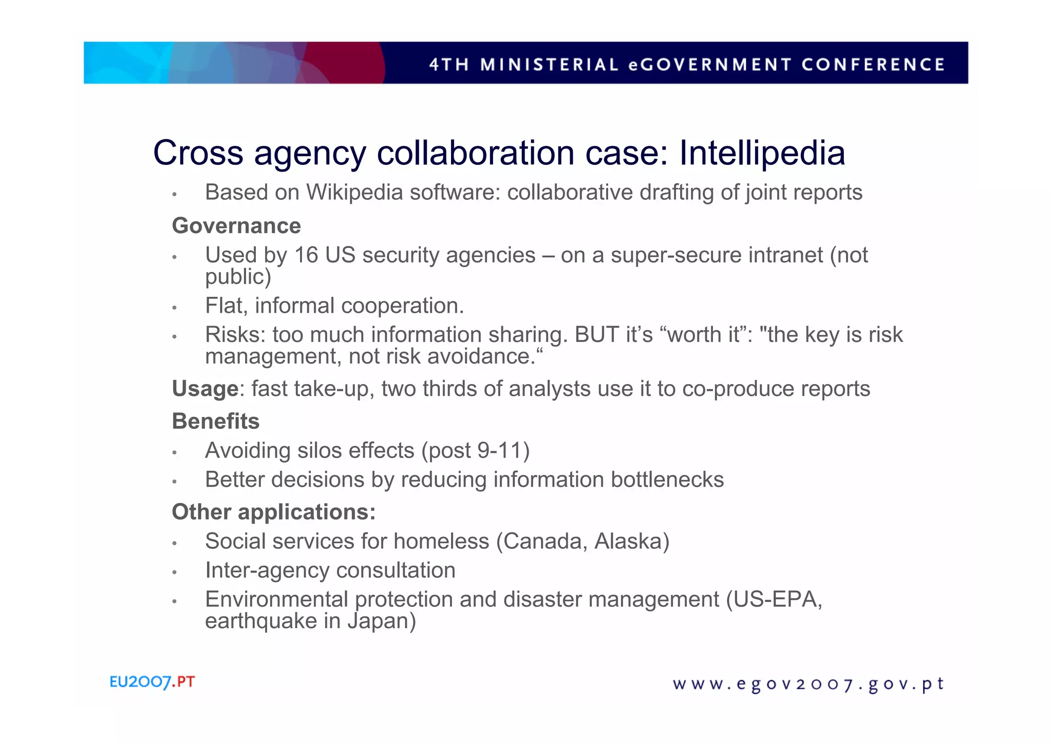 Web2 0 for eGovernment: why and how?