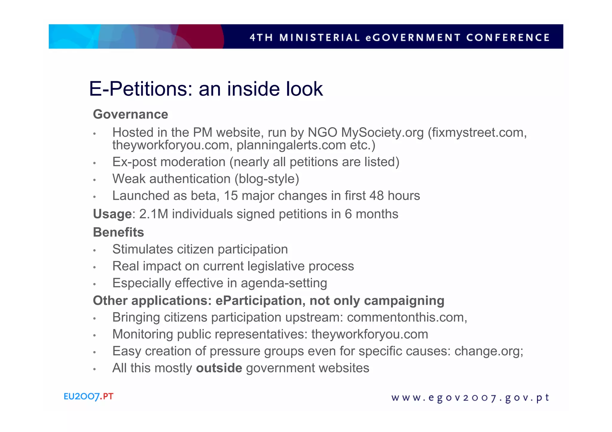 Web2 0 for eGovernment: why and how?